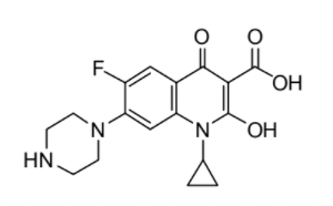 Desmethylofloxacin